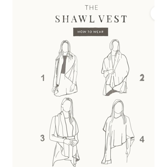 🎅🏻 3/$50 Look by M the Convertible Shawl Vest - Picture 7 of 16